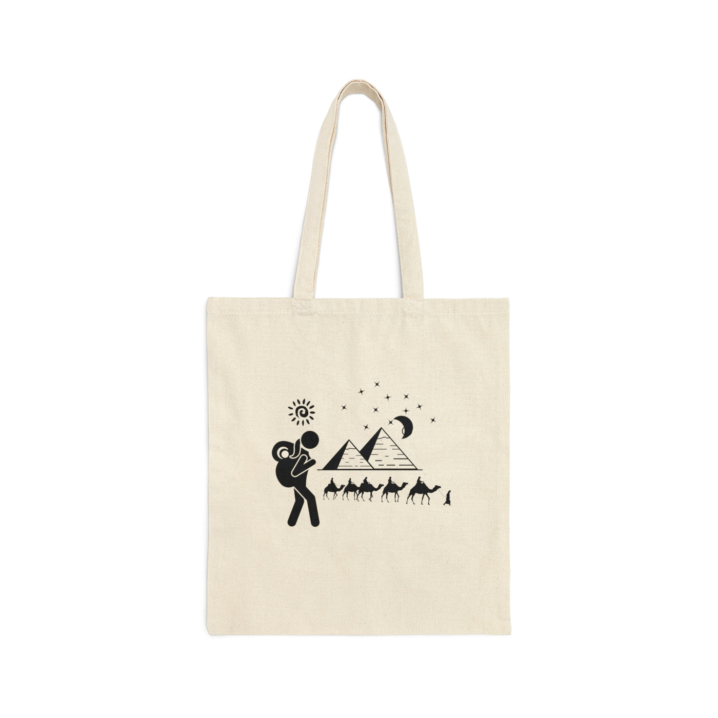 Canvas Tote Bags | Egypt Cotton Tote Bag | Let's Travel