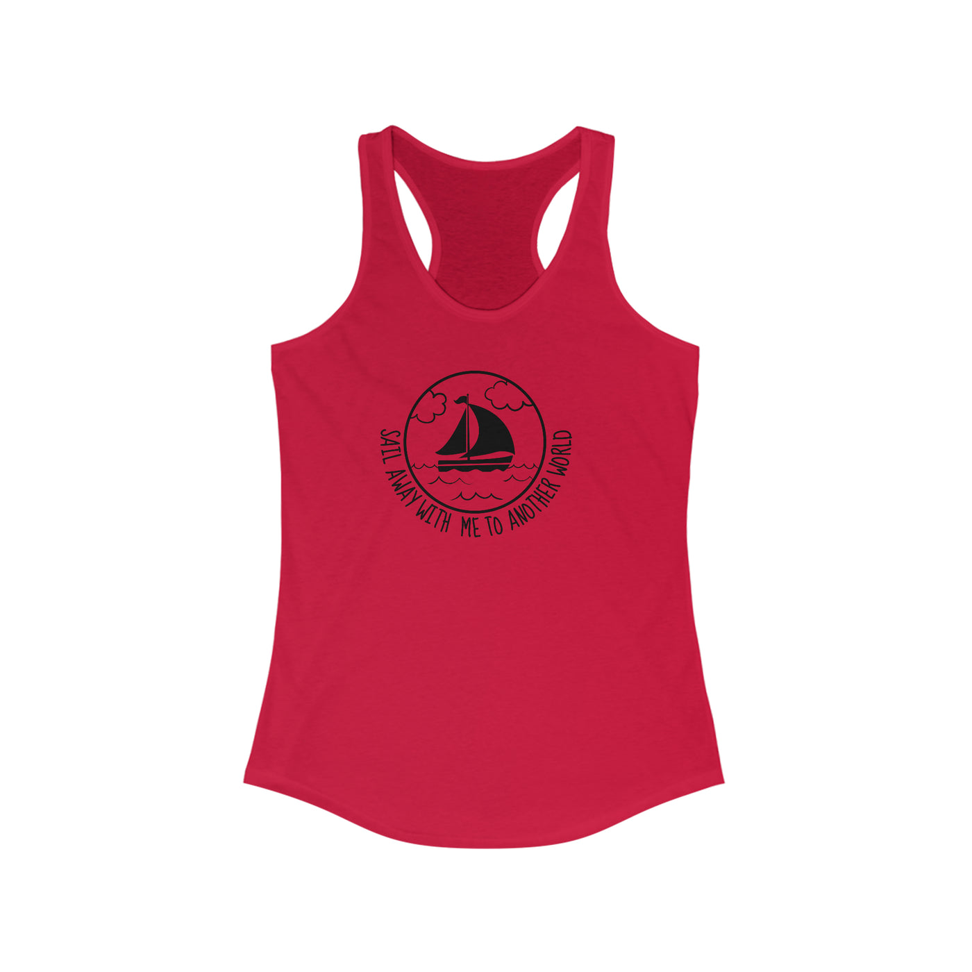 Sailsail Away with Me to Another World - Women's Tank Top - letstravel