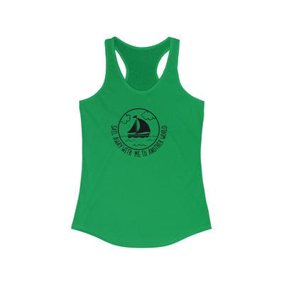 Sailsail Away with Me to Another World - Women's Tank Top - letstravel
