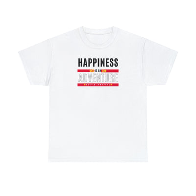 Happiness is an adventure Let's Travel Tee