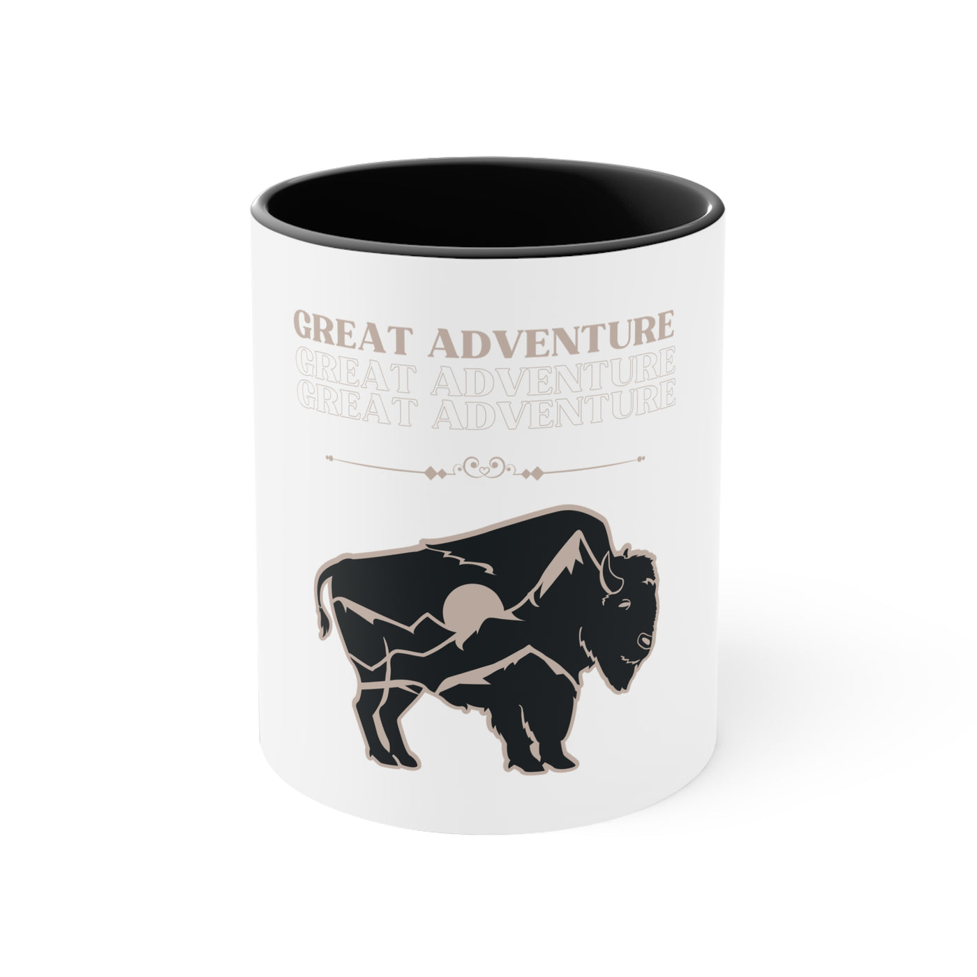 Printed Coffee Mug | Accent Coffee Mug | Let's Travel