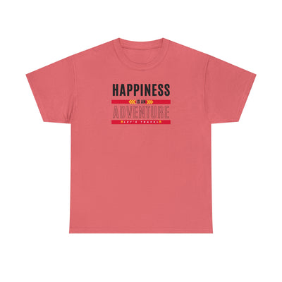 Happiness is an adventure Let's Travel Tee