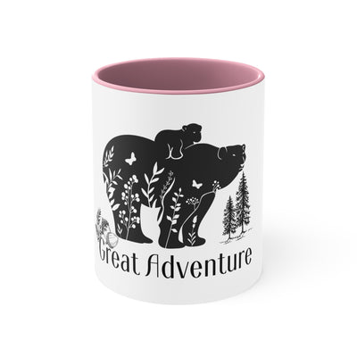 Great Adventure 2Accent Coffee Mug, 11oz