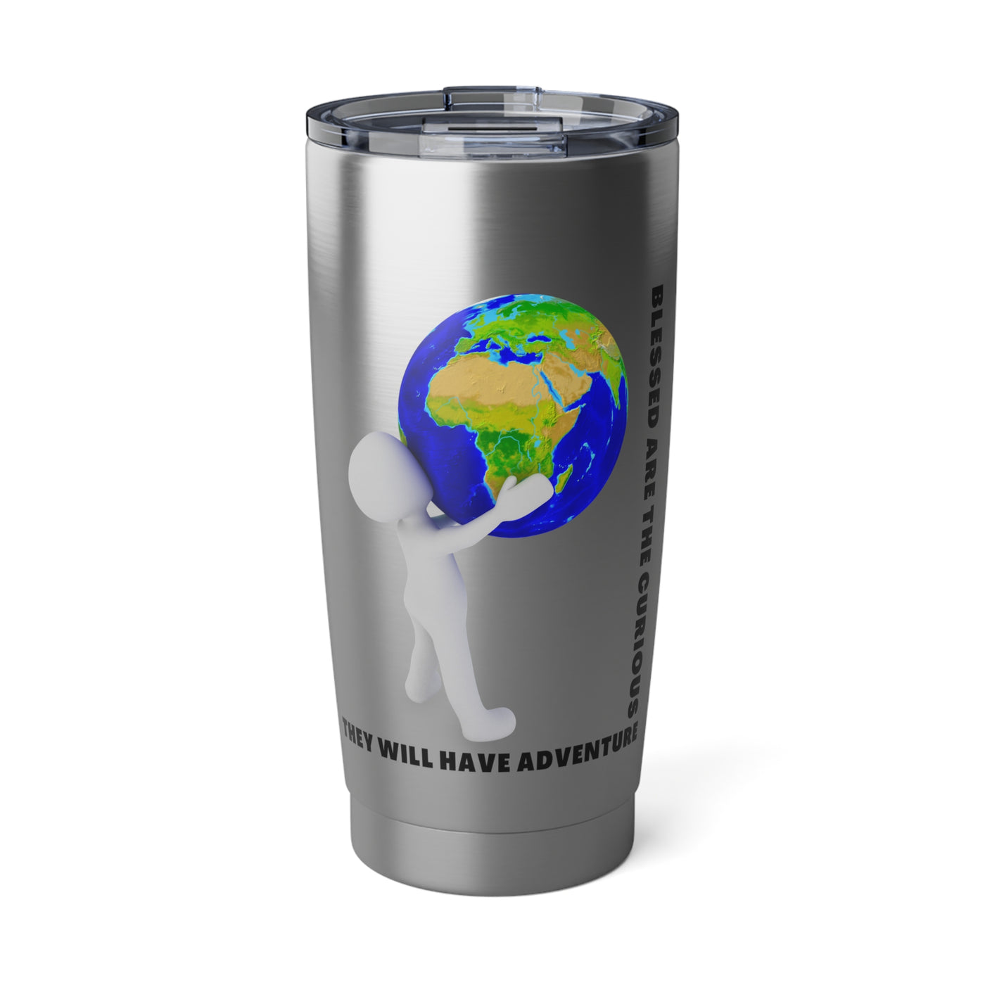 Blessed are the curious they will travel Vagabond 20oz Tumbler