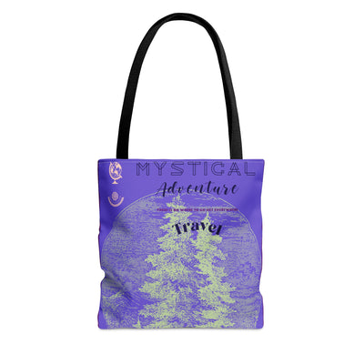 Travel Tote Bag | All Over Print Tote Bag | Let's Travel
