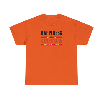 Happiness is an adventure Let's Travel Unisex Heavy Cotton Tee