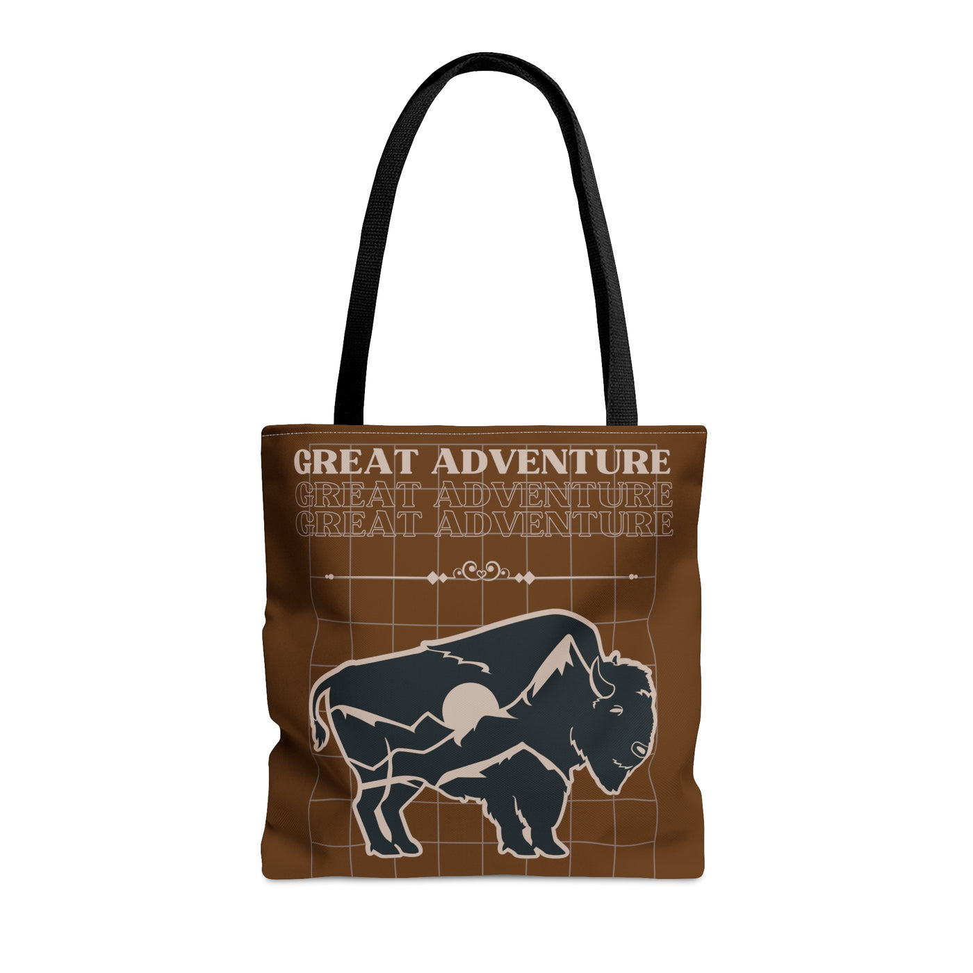 Printed Tote Bags | Great Adventure Tote Bag | Let's Travel