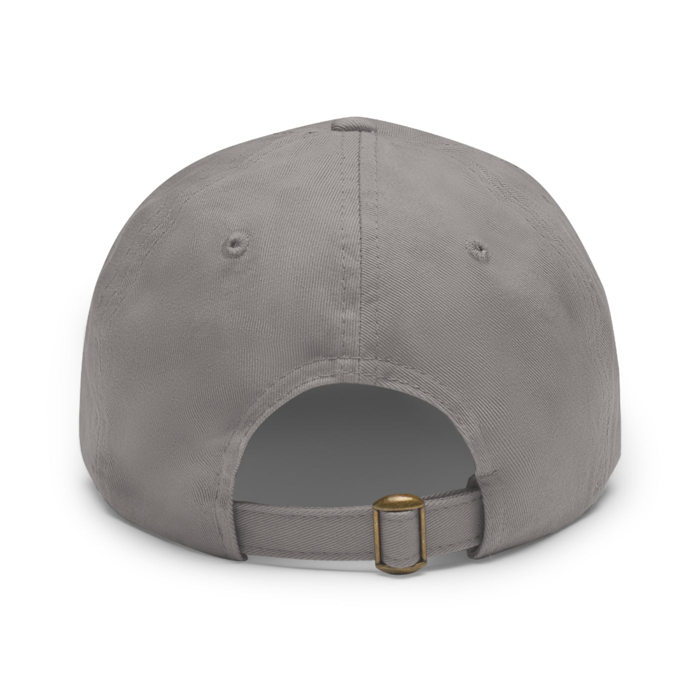 Camping is my favorite season Dad Hat with Leather Patch (Rectangle)