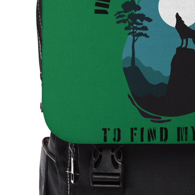 Into The Forest I Go To Find My Soul Unisex Casual Shoulder Backpack