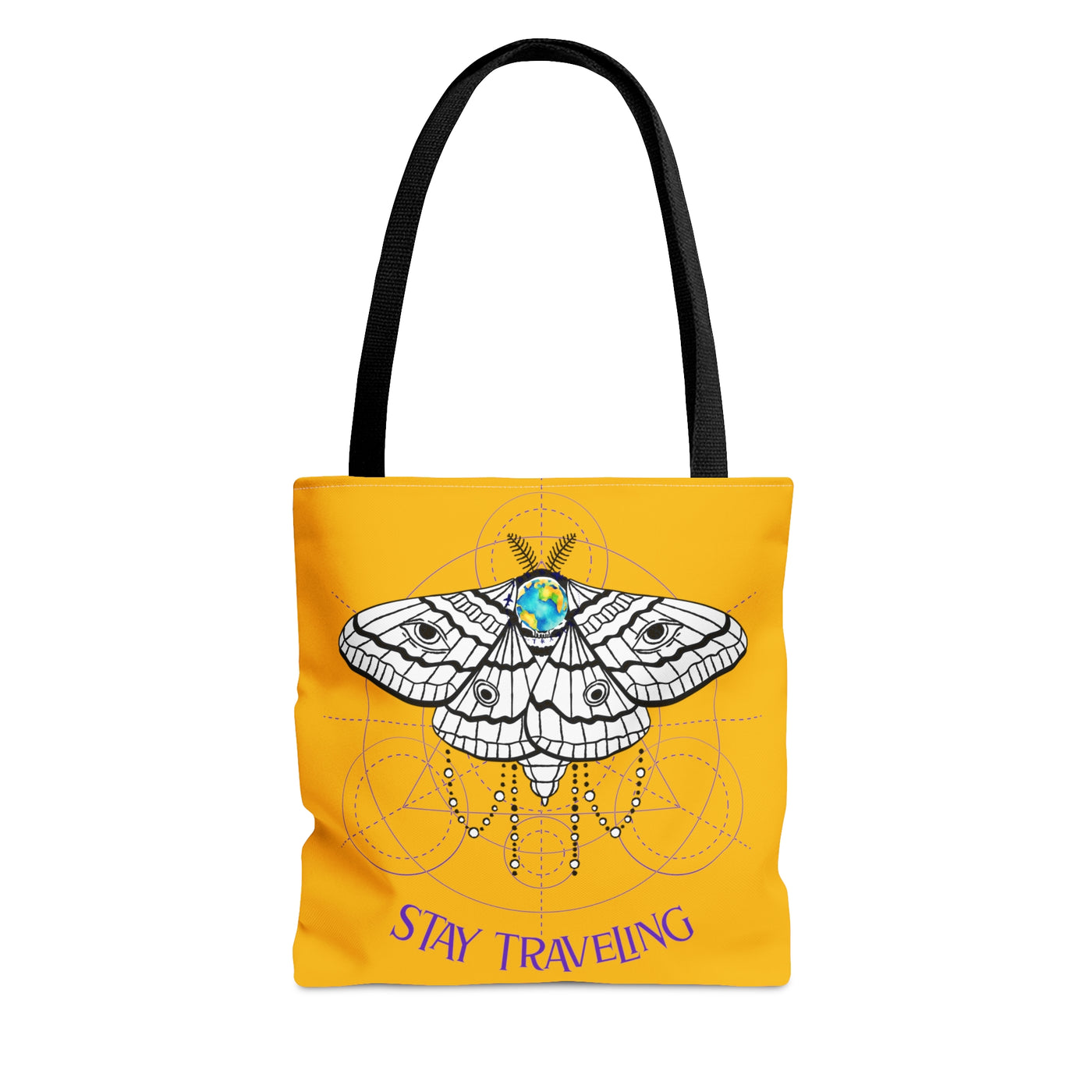 Stay Traveling Tote Bag (AOP)