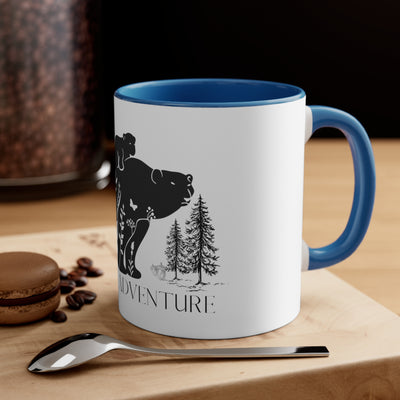 Great Adventure 3 Accent Coffee Mug, 11oz