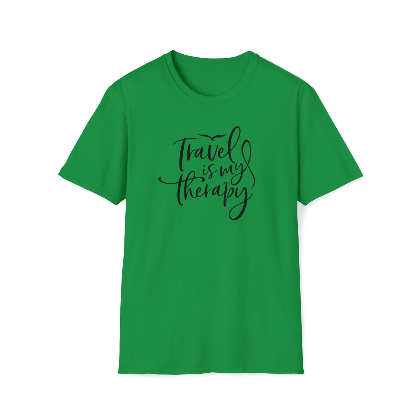 Travel is my Therapy Unisex Softstyle T-Shirt