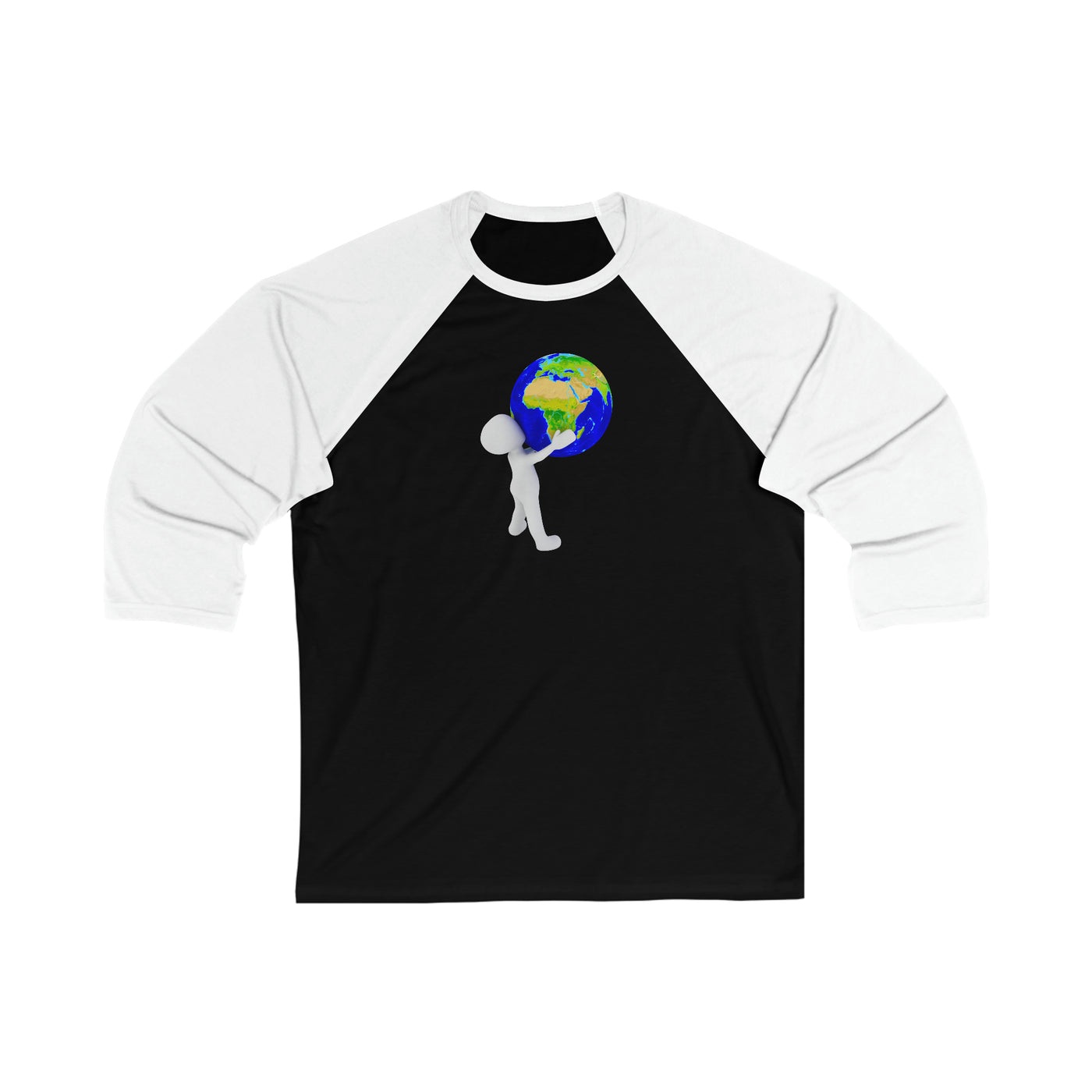 Blessed are the curious they will travel Unisex 3\4 Sleeve Baseball Tee