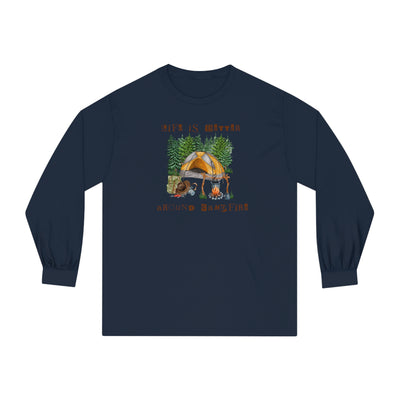 Life is better around the campfire Unisex Classic Long Sleeve T-Shirt